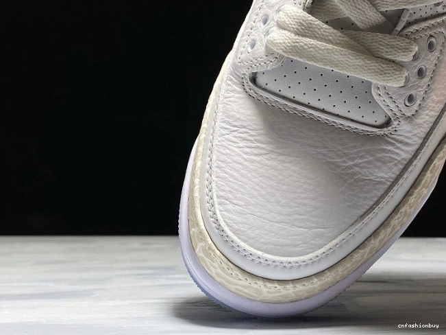 White Retro 136064-111 Air Triple Jordan 3 0904